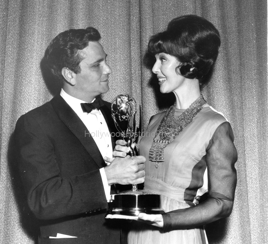 14th Emmy Awards 1962  Loretta Young Peter Falk wm.jpg